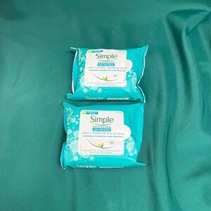 Simple Makeup Cleansing Wipes 💄